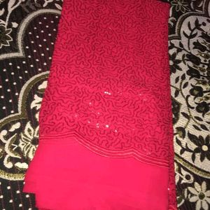 New Red Queen Saree