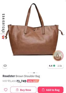 Roadster Oversized Tote Bag.