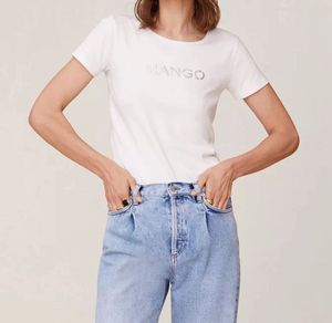 Mango White Tshirt