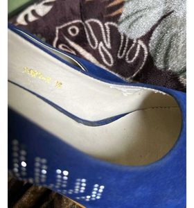 Blue Pencil Heels