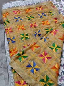 Embroidered Phulkari Dupatta