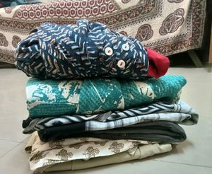 COMBO( Kurthas And Jeans )