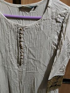 Elegant White Kurta