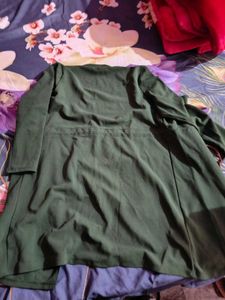Green Casual shrug
