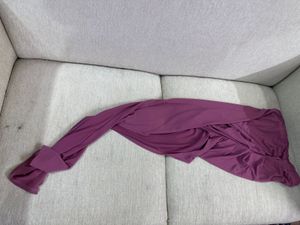 Pink Bralette And Long Skirt Set