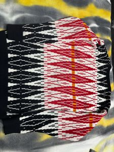 Patterned Knit Sweater