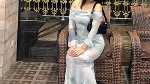 Off-the-Shoulder Maxi Dress