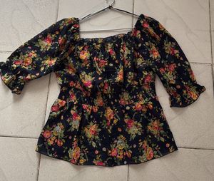 Floral Print Top