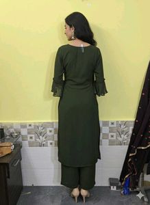 Elegant Green Kurta Set