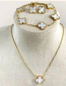 Stainless Steel Vancleef Set (white)🎀🎀