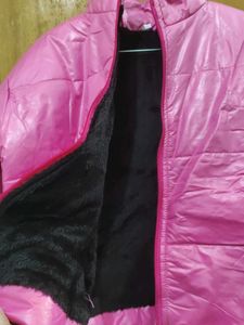 Pink Puffer Jacket