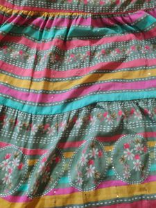 Beautiful Multicolour Gown