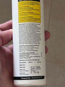 Sunscoop sunscreen, body lotion