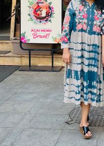 Floral Embroidered Dress
