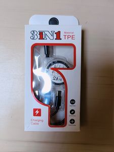 3 In 1 Charging Cable