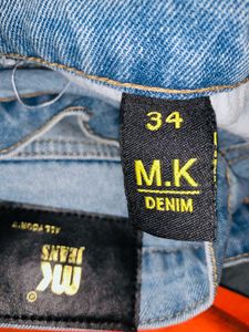 Distressed Wide Leg Jeans(patch work jeans)