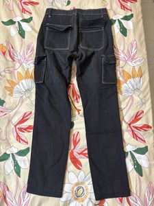 Black Cargo Pants/ Jeans