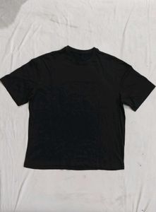 Graphic Print Black T-Shirt