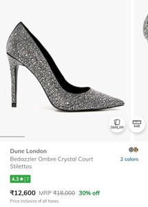 Rose Gold Diamond Heel