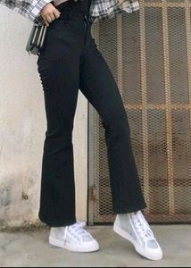 Vintage Black Bootcut Jeans