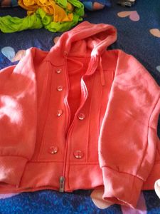 Coral Hoodie Jacket