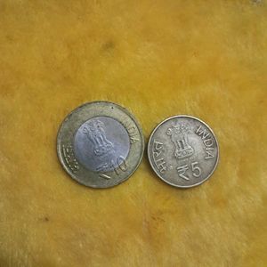 VaishnoDevi rs10 Rs5 commemmorative coins