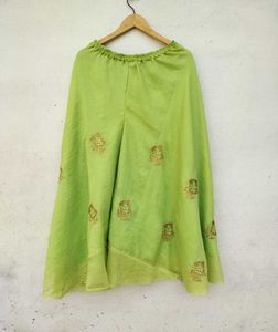 Green Crop Top &amp; Palazzo Set