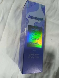 aqualogica body mist sun kissed vanilla