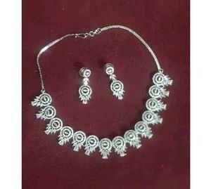 American Diamond Jewellery Set