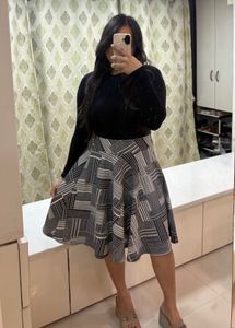 Patterned Skirt