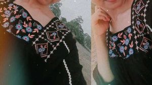 Black Flare Top