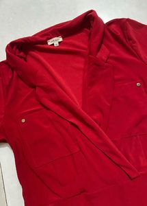 Red Long Sleeve Dress