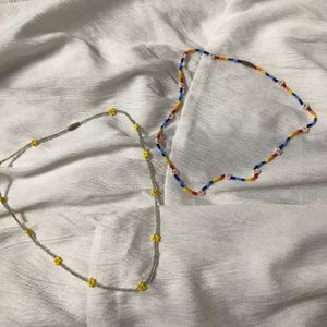 Flower Bead Handmade Chains