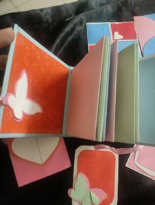 Handmade Butterfly Scrapbook