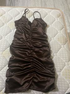 A Dream Satin Bodycon Dress