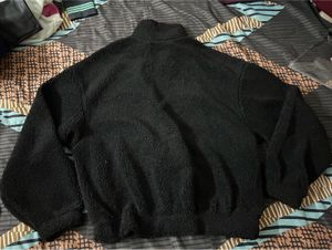 Black Teddy Sweatshirt- Oversized- Very Warm