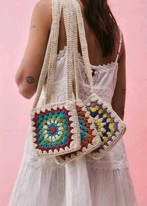 handmade crochet handbag