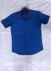 Stylish Blue Men's Shirt