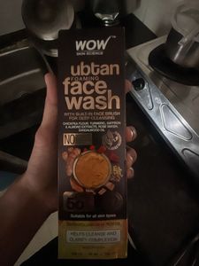 WOW Ubtan Foaming Face Wash