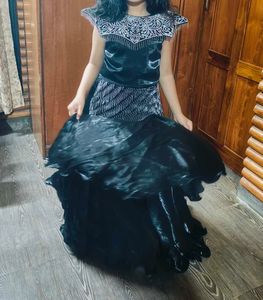Beautiful Tissue Dress For Girls 8 To 10