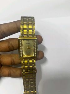 Citizen Quartz Gold-Tone Watch