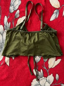 Olive Green Bralette