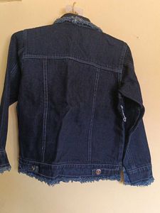 Frayed Denim Jacket