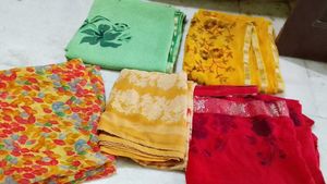 5 Combo Priented Saree