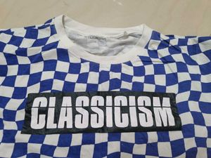 Boxy Casual Checked Top
