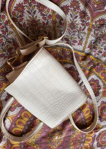 White Sling Bag