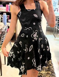 Floral Print Fit &amp; Flare Mini Dress