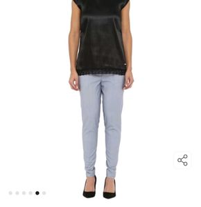 New Satin Black Top