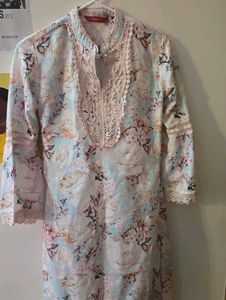 Floral Print Kurta