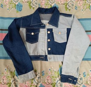 Denim Patchwork Jacket